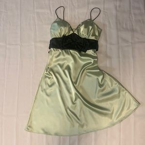 TeezeMe satin mini dress size: 3